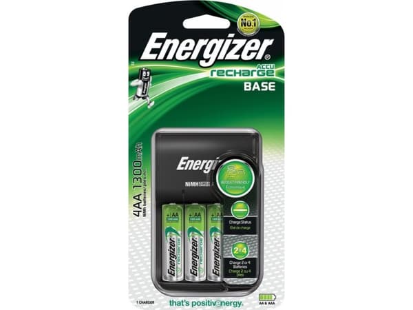Energizer Base Oplader til runde celler NiMH R03 (AAA), R6 (AA)