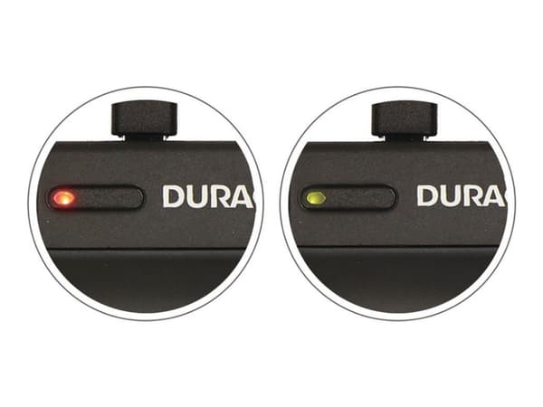 Duracell - USB-batterilader - 1 x batterier lader - svart