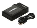 Miniatyrbilde 2 av 5: Duracell - USB-batterilader - 1 x batterier lader - svart