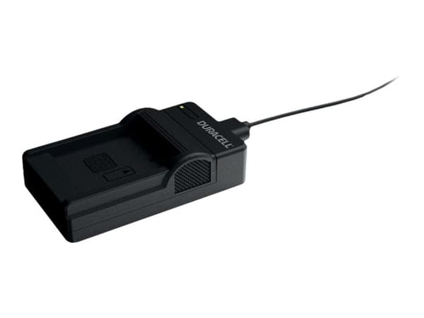Duracell - USB-batterilader - 1 x batterier lader - svart Sort