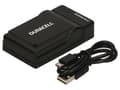 Miniatyrbilde 1 av 5: Duracell - USB-batterilader - 1 x batterier lader - svart - for Fujifilm NP W126