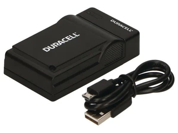 Duracell - USB-batterilader - 1 x batterier lader - svart - for Fujifilm NP W126 Sort