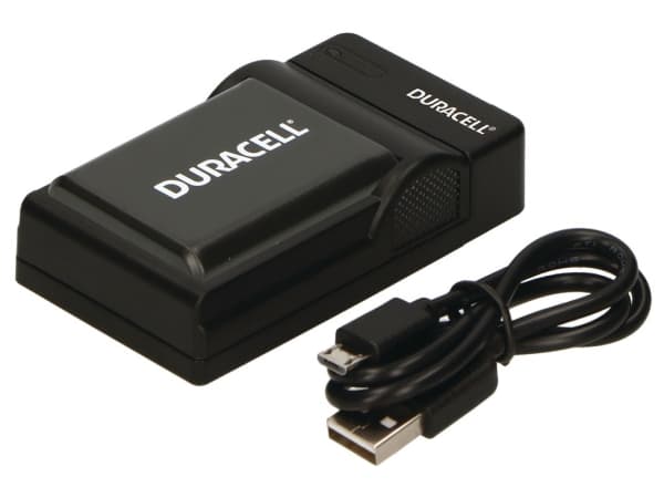 Duracell - USB-batterilader - 1 x batterier lader - svart
