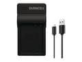 Miniatyrbilde 5 av 5: Duracell - USB-batterilader - 1 x batterier lader - svart