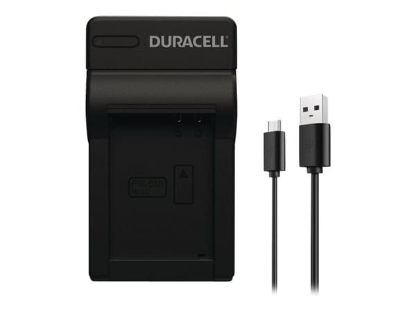 Duracell - USB-batterilader - 1 x batterier lader - svart