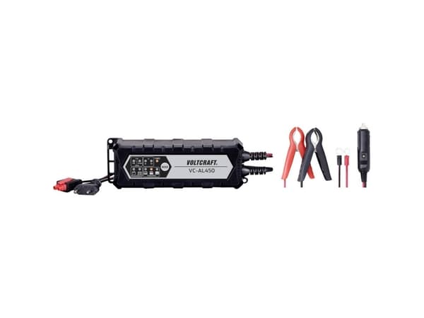 VOLTCRAFT VC-AL450 automatisk lader 6V, 12V 1A, 4,5A (VC-AL450)