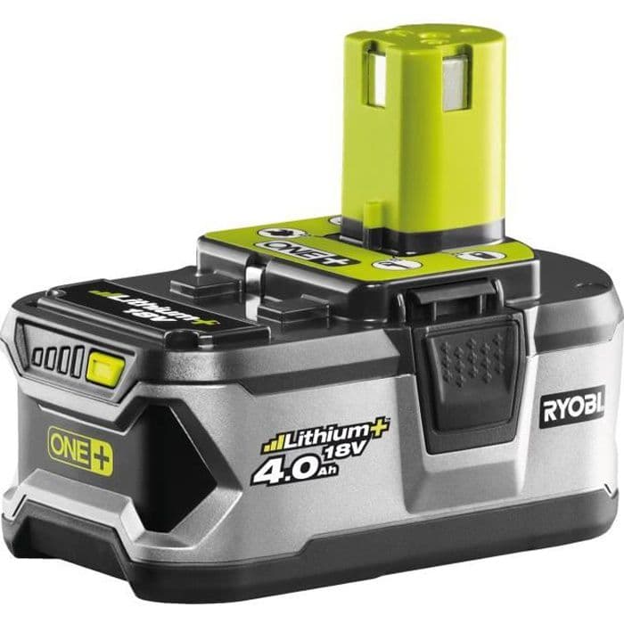 RYOBI Batteri med opladningsniveauindikator - 18V 4,0Ah