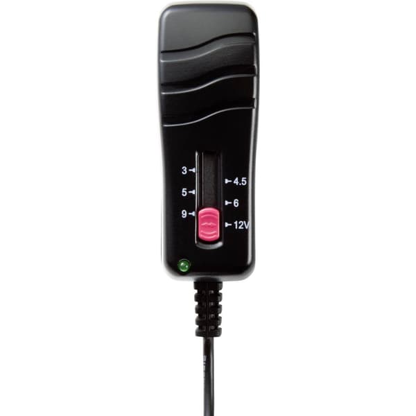 VOLTCRAFT SNG-1000-OC-N Nätadapter ställbar 3 V/DC, 4.5 V/DC, 5 V/DC, 6 V/DC, 9 V/DC, 12 V/DC 1 A 12 W Utgångsspänning