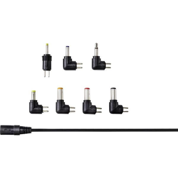 VOLTCRAFT VC-11335620 Nätadapter ställbar 9 V/DC, 12 V/DC, 15 V/DC, 18 V/DC, 20 V/DC, 24 V/DC 1.5 A 24 W Utgångsspännin