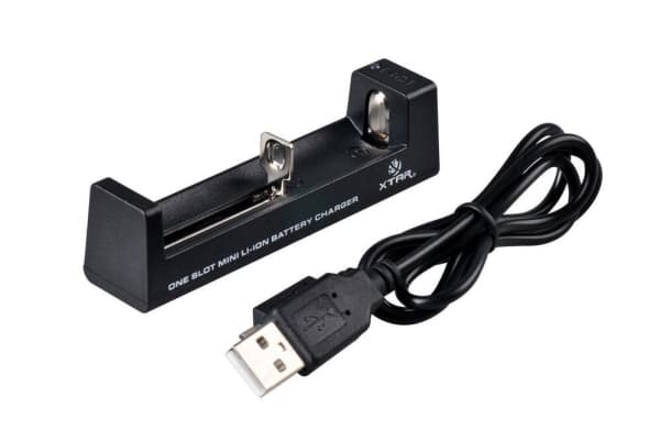 Li-ion sylindrisk batterilader Xtar MC1 18650