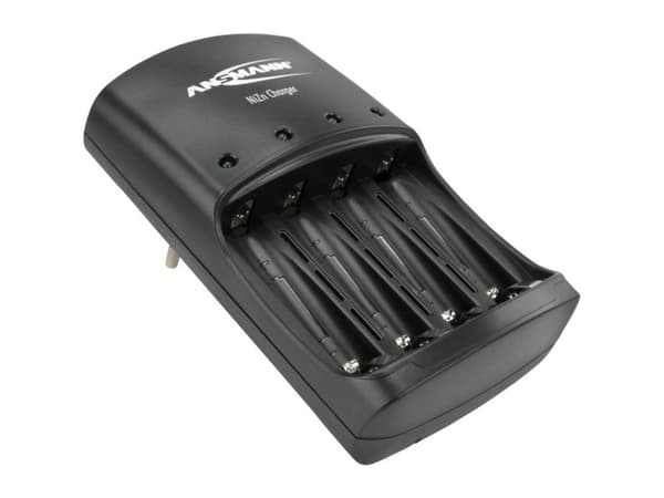 ANSMANN - Batterilader Sort