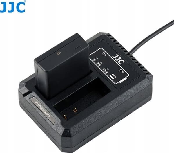 JJC Kameralader Dobbel Usb-lader For Panasonic Dmw-blg10 / Dmw-ble9 / Leica Bp-dc15