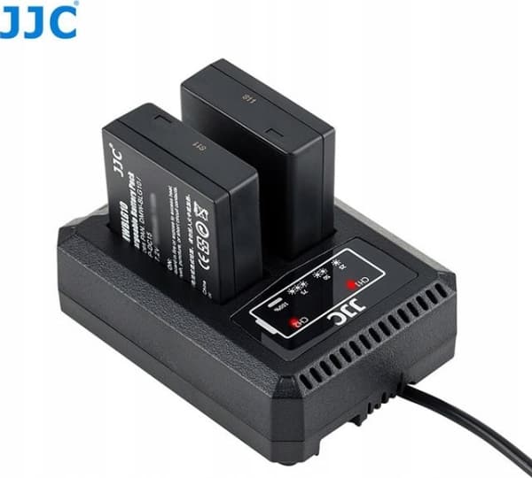 JJC Kameralader Dobbel Usb-lader For Panasonic Dmw-blg10 / Dmw-ble9 / Leica Bp-dc15