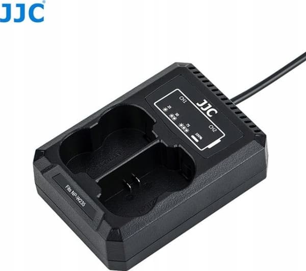 JJC kameran laturi Dual Usb laturi Fujifilm Fuji Np-w235 Npw235 Npw235:lle
