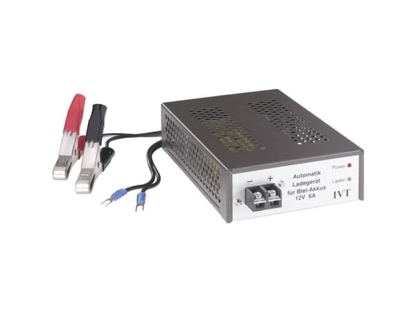 Ivt automaattinen lyijyakkulaturi 12 V, 6 A (900012)