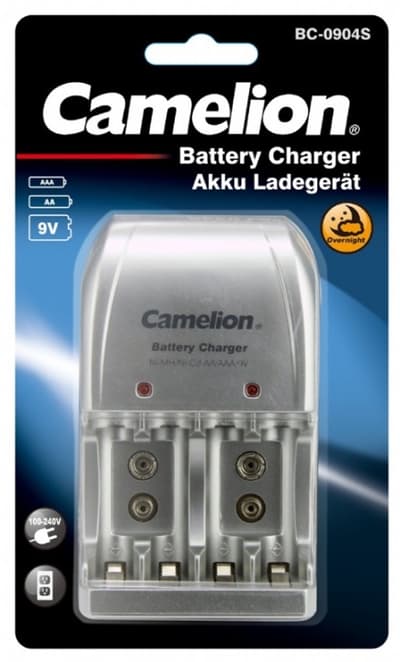 Camelion BC0904S, batteriladdare, utan batt,