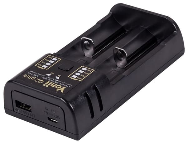 Batterilader for18650 batterier