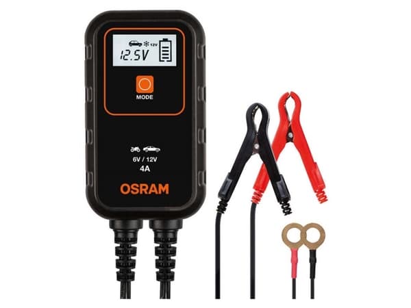 Osram BatteryCharge 904 Akkulaturi - 6V / 12V