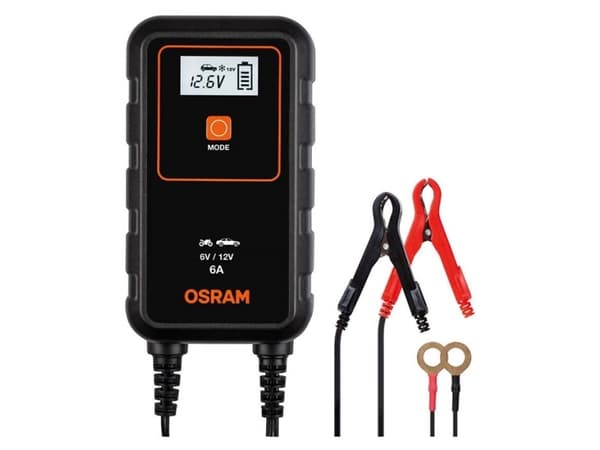 Osram BatteryCharge 906 Akkulaturi - 6V / 12V