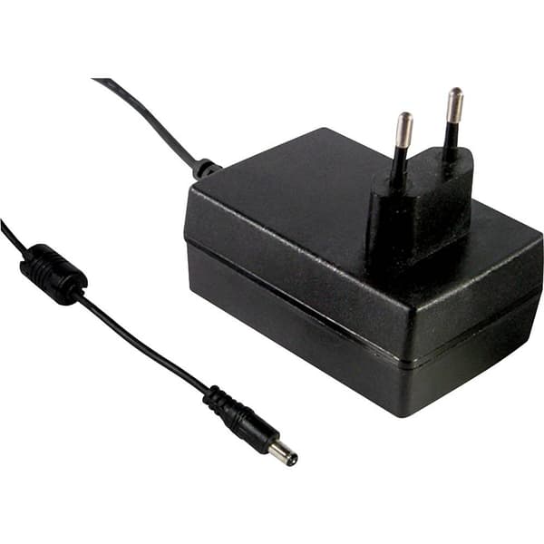 MW Mean Well GSM25E15-P1J Nätadapter fast 15 V/DC 1.66 A 25 W