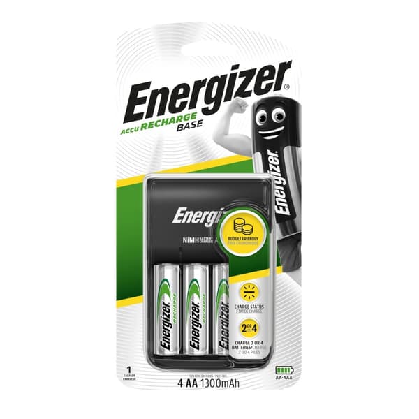Batteriladdare ENERGIZER Base + 4xAA
