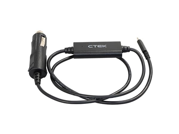 CTEK 40-464 #####USB-C latauskaapeli Savukkeensytytin (sisähalkaisija 21 mm) CS FREE USB-C latauskaapeli, 12V liitin