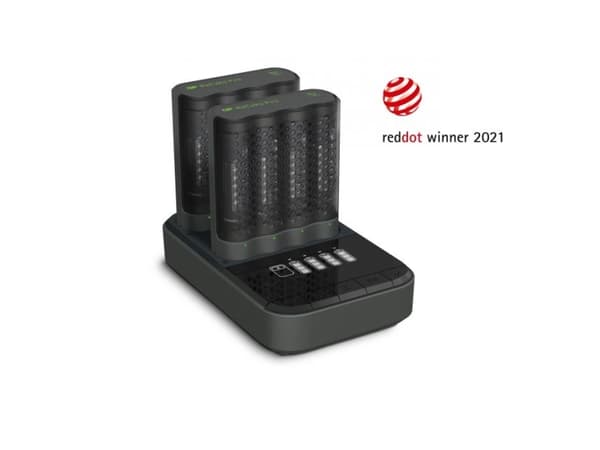GP Batteries ReCyko+ M461, Nickel-metallhydrid (NiMH), AA, AAA, 8 styck, Batterier medföljer