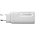 Miniatyrbild 3 av 4: GP GPWCGM3AWHUSB254 USB-laddare 65 W 1x USB-A, 2x USB-C® Power Delivery Vit Inomhus