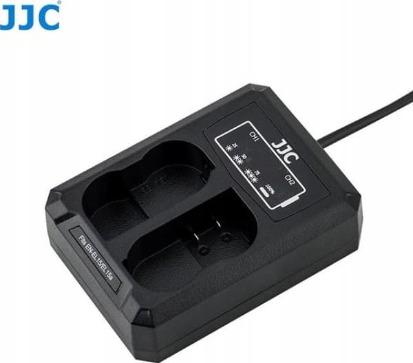 JJC kameran laturi kaksikanavainen USB-laturi Nikon En-el15 / En-el15a / En-el15b -malleihin