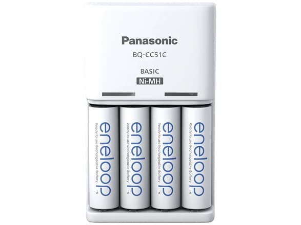 Panasonic BQ-CC51, AA, AAA, 4 kpl, Sisältää paristot
