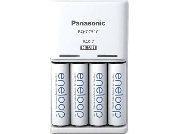 Panasonic BQ-CC51, AA, AAA, 4 kpl, Sisältää paristot