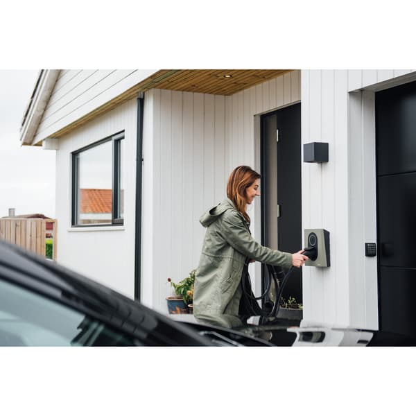 Frontdeksel Zaptec Go Moss Green