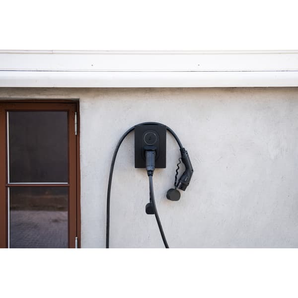 Frontdeksel Zaptec Go Asphalt Black