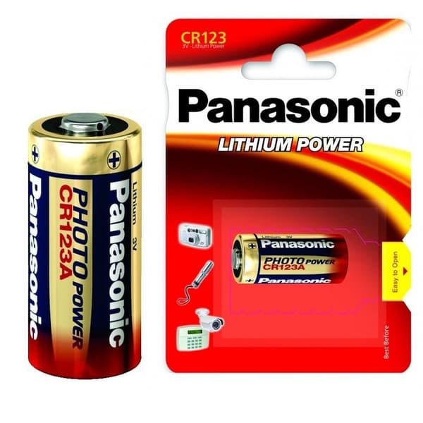 Panasonic CR123A Litiumbatteri 3V