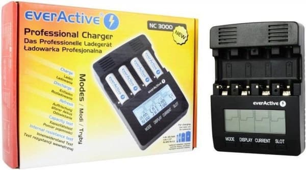 Oplader everActive NC-3000