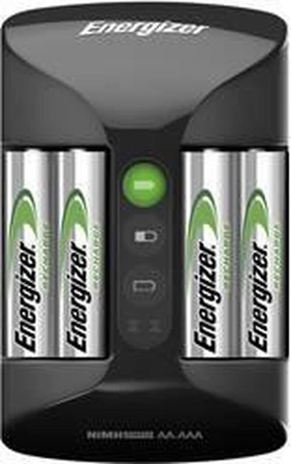 Energizer Pro ACU HR6 POW akkulaturi + 2 AA 2000 mAh akkua