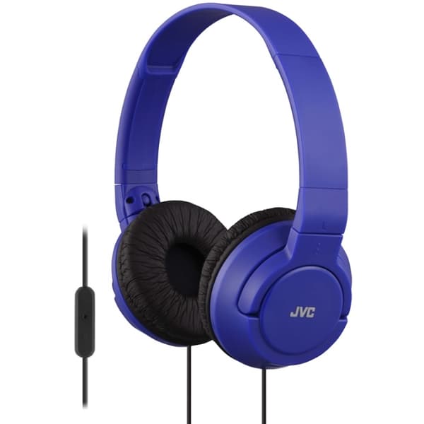 JVC Hörlur SR185 On-Ear Remote Mic Mörkblå