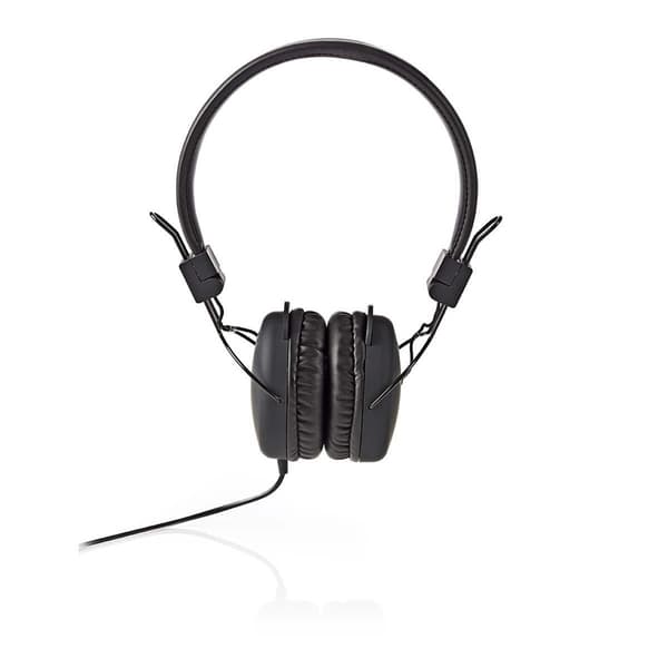 Nedis On-Ear Langalliset Kuulokkeet | 3.5 mm | Kaapelin pituus: 1.20 m | Musta