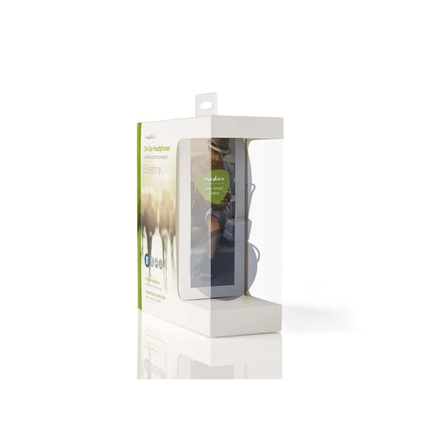 Nedis On-Ear Trådbundna Hörlurar | 3.5 mm | Kabellängd: 1.20 m | Vit