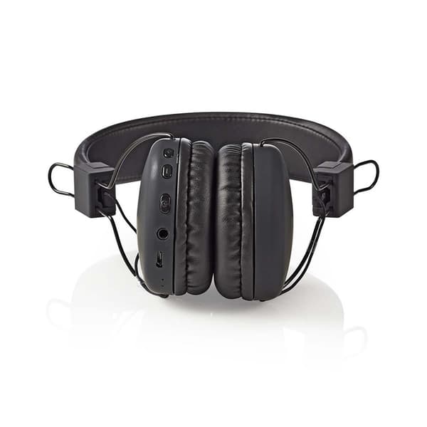 Nedis Trådløse On-Ear hovedtelefoner | Maksimal batteritid: 15 timer | Indbygget mikrofon | Truk kontrol | Understøtter stemmestyring | Volumenkontrol