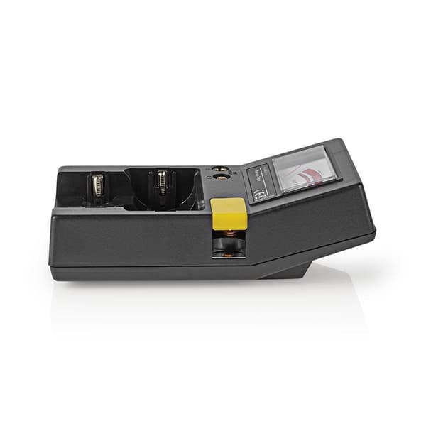 Nedis Batteri Tester | 9V - AA - AAA - Button Cell - C - D | Sort