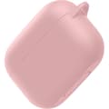 Miniatyrbild 3 av 5: Skyddsfodral i silikon med krok till Airpods Pro, Rosa