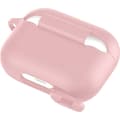 Miniatyrbild 4 av 5: Skyddsfodral i silikon med krok till Airpods Pro, Rosa