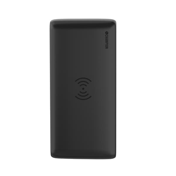 Champion PowerBank 10000 mAh 12W + trådløs lading