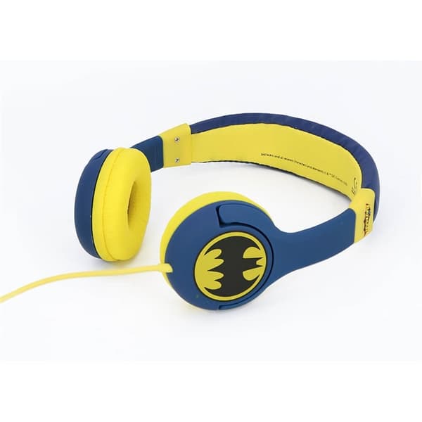 Batman Hörlur Junior On-Ear 85Db Blå Batlogo