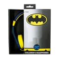 Miniatyrbild 5 av 6: Batman Hörlur Junior On-Ear 85Db Blå Batlogo