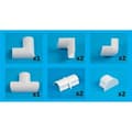 Miniatyrbilde 1 av 4: D-LINE Adapter Kit 20x10mm Vit