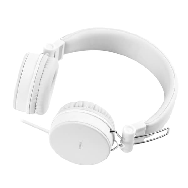 Streetz hodesett for smarttelefon, mikrofon, 1-knapp, 1,5 m, hvit