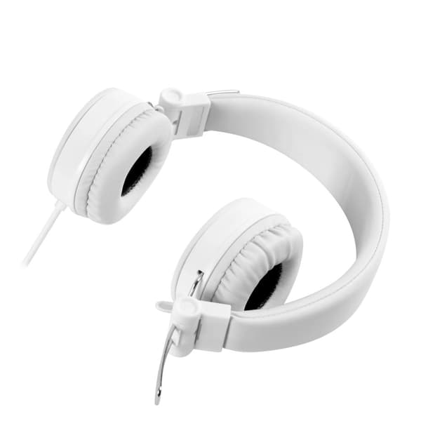 Streetz hodesett for smarttelefon, mikrofon, 1-knapp, 1,5 m, hvit