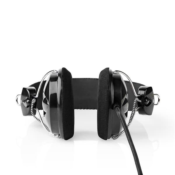 Nedis Kablede On-Ear Hovedtelefoner | 3.5 mm | Kabellængde: 1.10 m | Sort